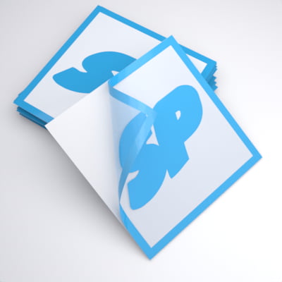 Infografik Transparenter Aufkleber